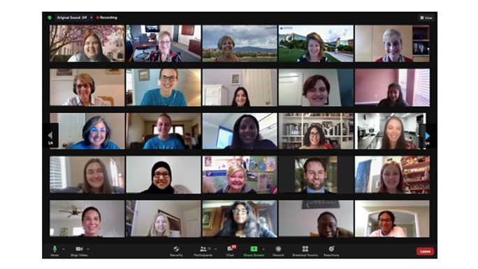 SHE in Oncology Zoom meeting