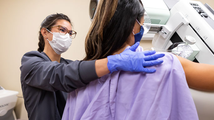 Mammography at UChicago Medicine River East Solis