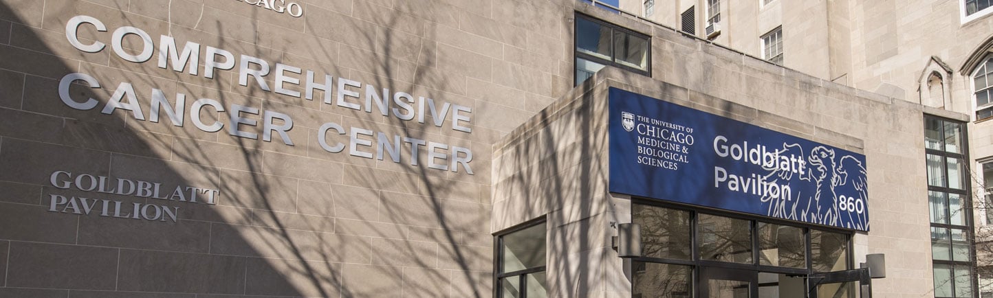 Comprehensive Cancer Center Goldblatt entrance