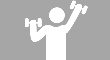 Weight lifting icon