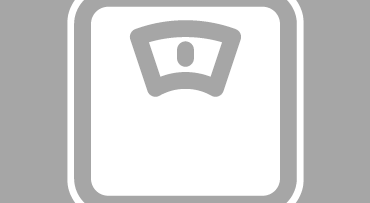 Weight scale icon