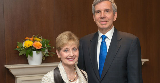 Michele Le Beau, PhD, and Tom Duckworth