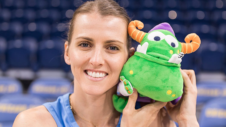 WNBA Chicago Sky Allie Quigley at the Chicago Sky Media Day