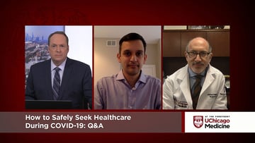  UChicago Medicine experts Dr. Jeffrey Matthews and Dr. Sachin Shah