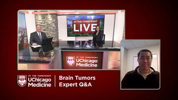 Neuro-oncologist Dr. Deric Park and neurosurgeon Dr. Paramita Das