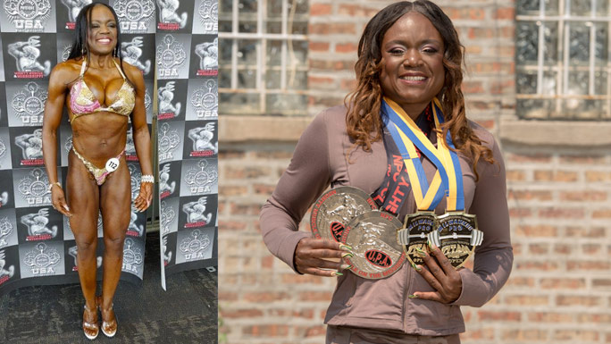 After breast cancer, Bronzeville woman triumphs as a bodybuilder