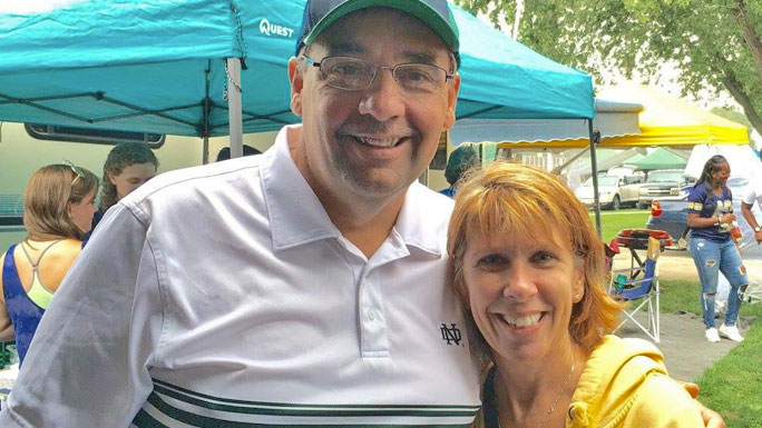 Scott McIntyre and his wife, Cindy