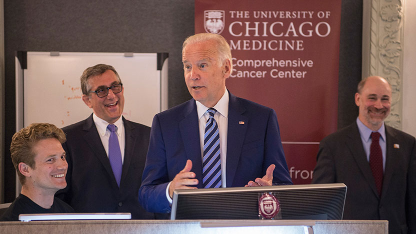 Cancer Moonshot Initiatives led by visionary members of the Comprehensive  Cancer Center - UChicago Medicine
