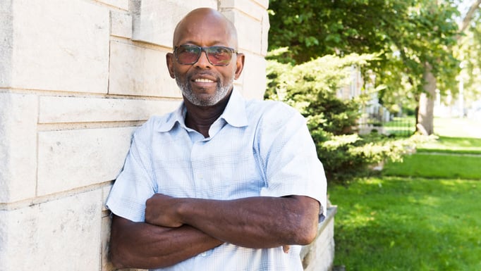 Male breast cancer patient tackles the rare disease ...