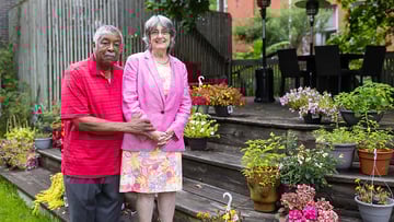 Therese McGee received CAR T-cell therapy for cancer and is now in remission