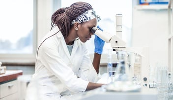 researcher in the lab