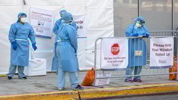 UChicago Medicine curbside COVID testing