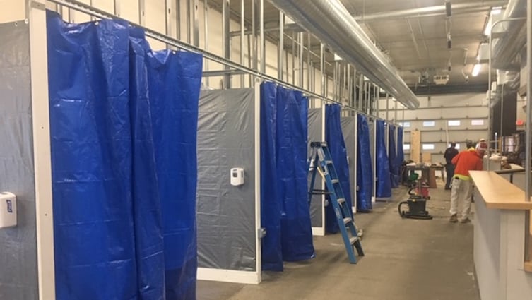Ingalls Memorial ambulance bay