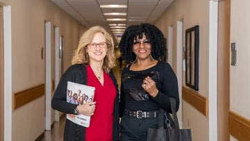 UChicago Medicine smoking cessation expert Andrea King, PhD, and Lynn Andrews