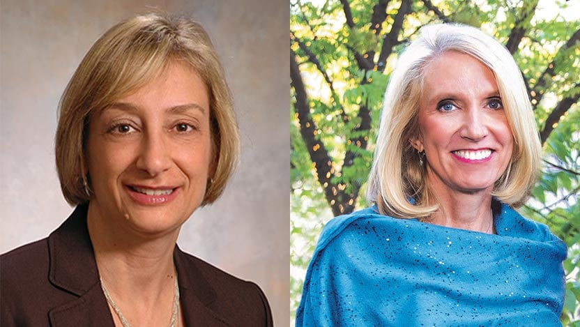 Study leaders Cathryn Nagler, PhD (left) and Kari Nadeau, MD, PhD.