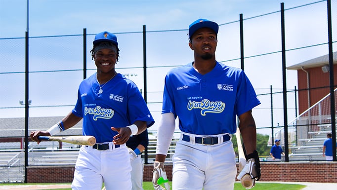 Gavin Terry and Donavon Nobel, Corn Dog players