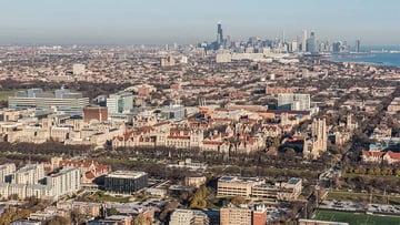 Aerial view of UCM Campus