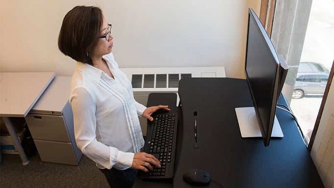 standing desk Lorna universal