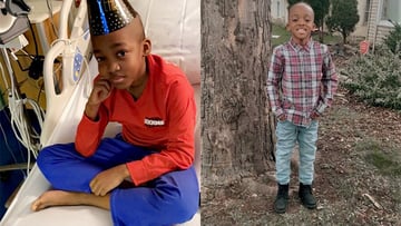 Image of pediatric neuroblastoma patient Jakari Fuller