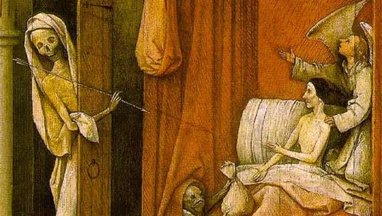 Artistic rendition of Black Death