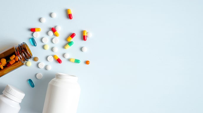 Bottle of pills