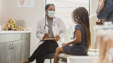 doctor consulting patient 