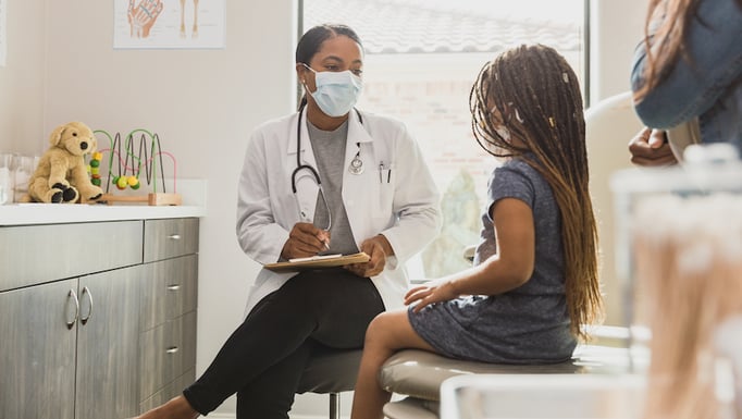 doctor consulting patient