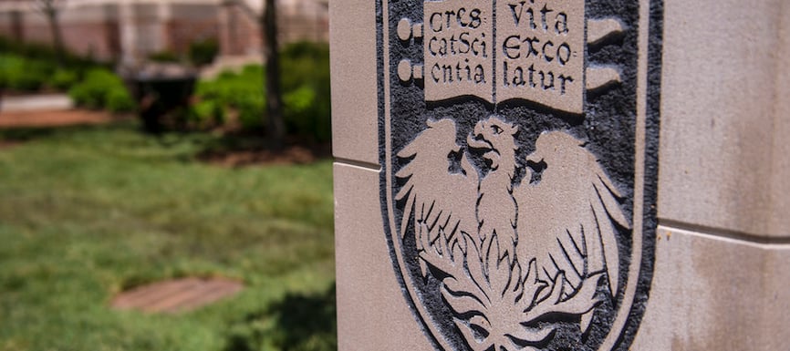 UChicago sign