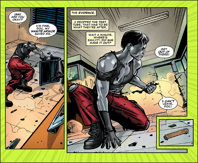 superhero with inflammatory bowel disease