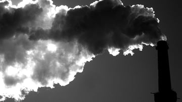 Smoke stack in Chicago
