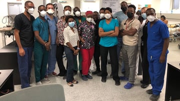 Dr. Ludmer in Haiti