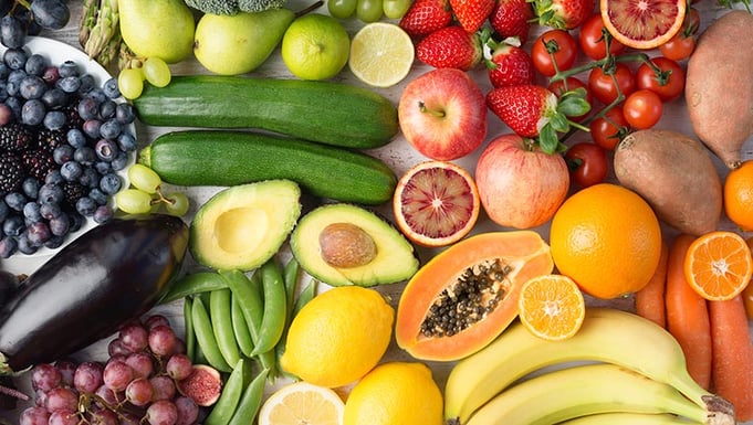 Fruits and veggies