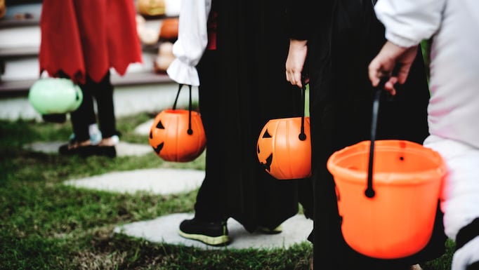 Halloween trick or treating