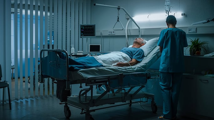 Patient sleeping