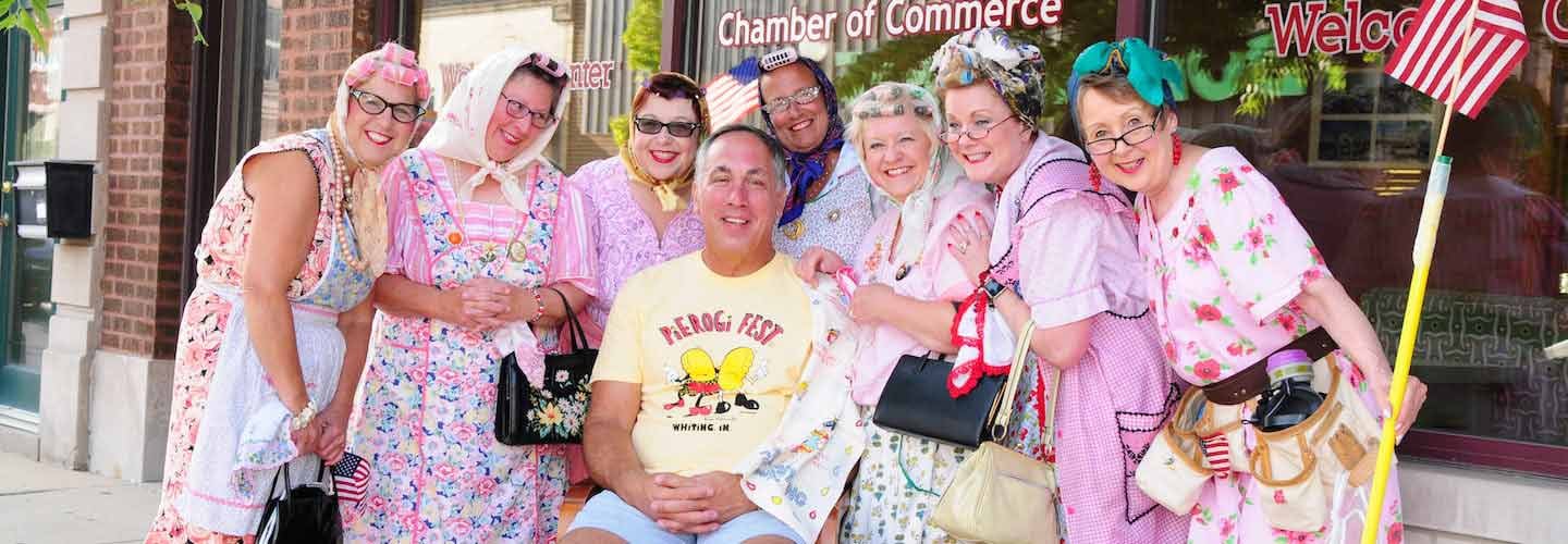 Tom Dabertin at Pierogi Fest
