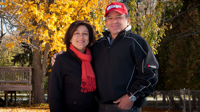 Leo Galati and wife Cathy Galati