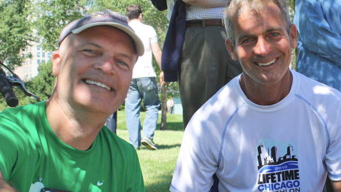 Brothers Ken Karr and Paul Karr