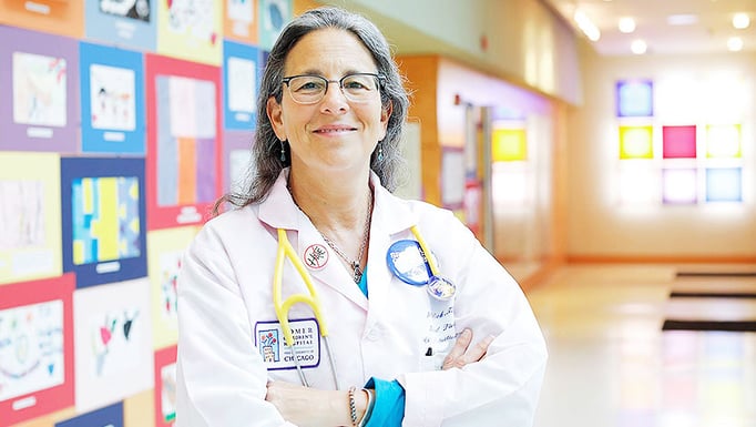 Dr. Jill Glick, director of Child Advocacy and Protective Services at Comer Children
