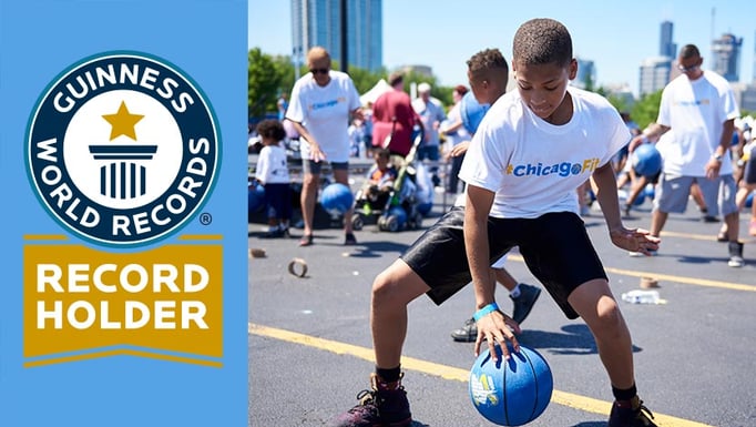 Uchicago Medicine Chicago Sky Break The Guinness World Record For