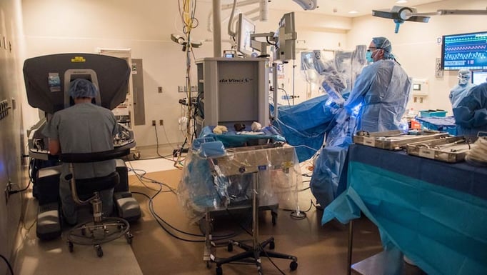 Robotic surgery in the CCD