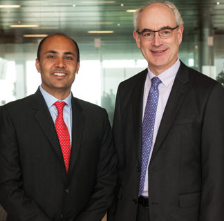 Nishant Agrawal, MD, and Everett Vokes, MD