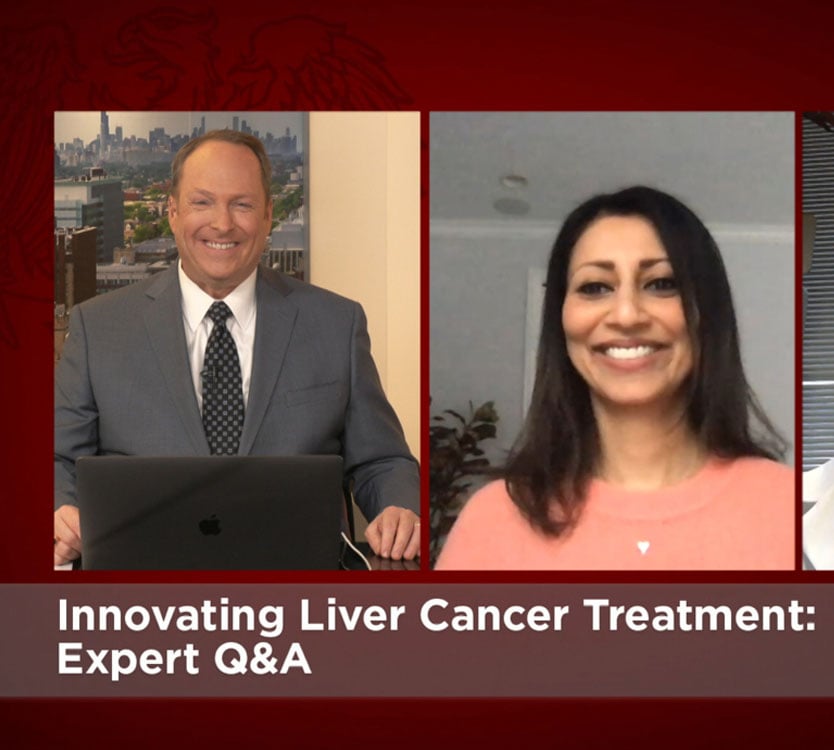 liver cancer At the Forefront Live, Dr. Pillai