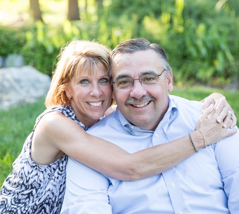Cindy and Scott McIntyre. Scott is a CAR T-cell therapy patient