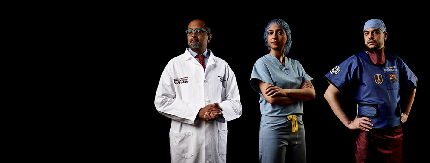 Neurology and Neurosurgery experts: Shyam Prabhakaran, MD, MS, Paramita Das, MD, MS, Tareq Kass-Hout, MD