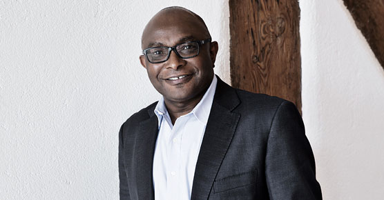 Adekunle Odunsi, MD, PhD, in suit