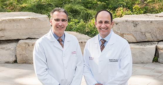Dr. Dejan Micic with an IBD patient