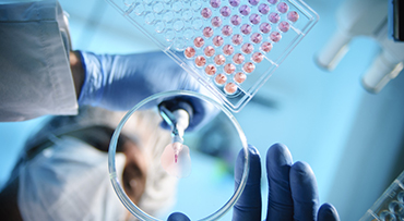 Research in a lab