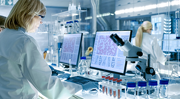 Scientist in a lab