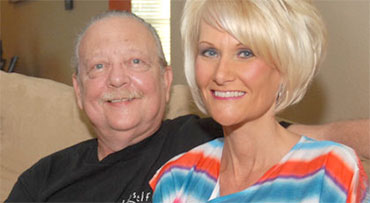 Michelle Hazarak donated a kidney to her stepfather, Ron Egger, in June 2012