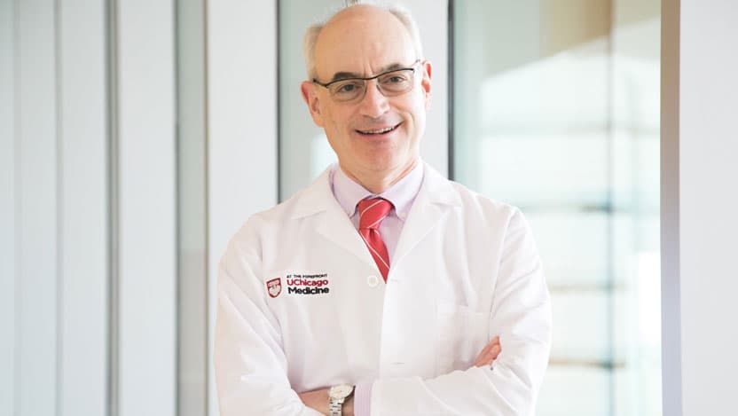 Medical oncologist Everett E. Vokes, MD